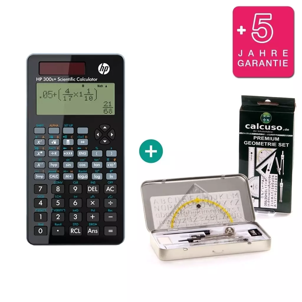HP 300S Plus $ BUNDLE: erweiterte Garantie + Geometrie Set