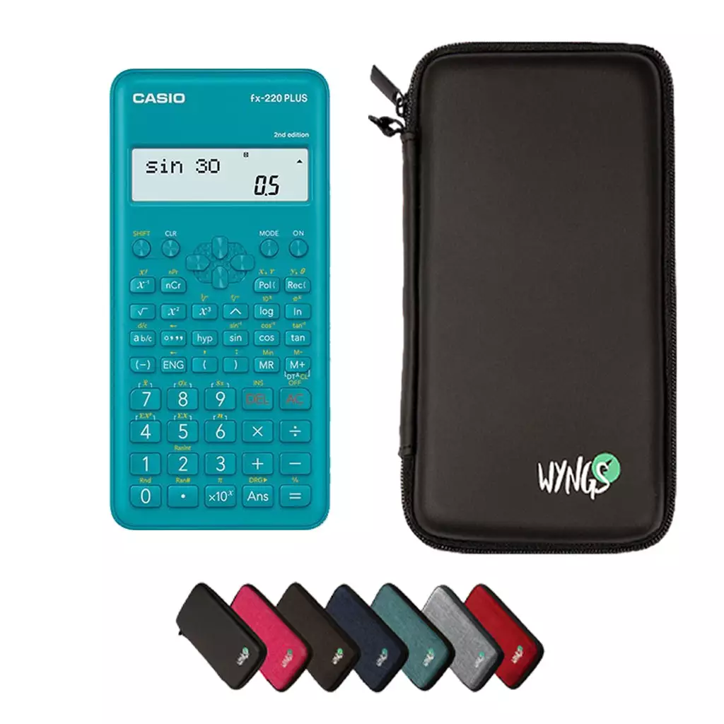 CALCUSO Sparpaket mit Taschenrechner Casio fx-220 Plus 2nd edition