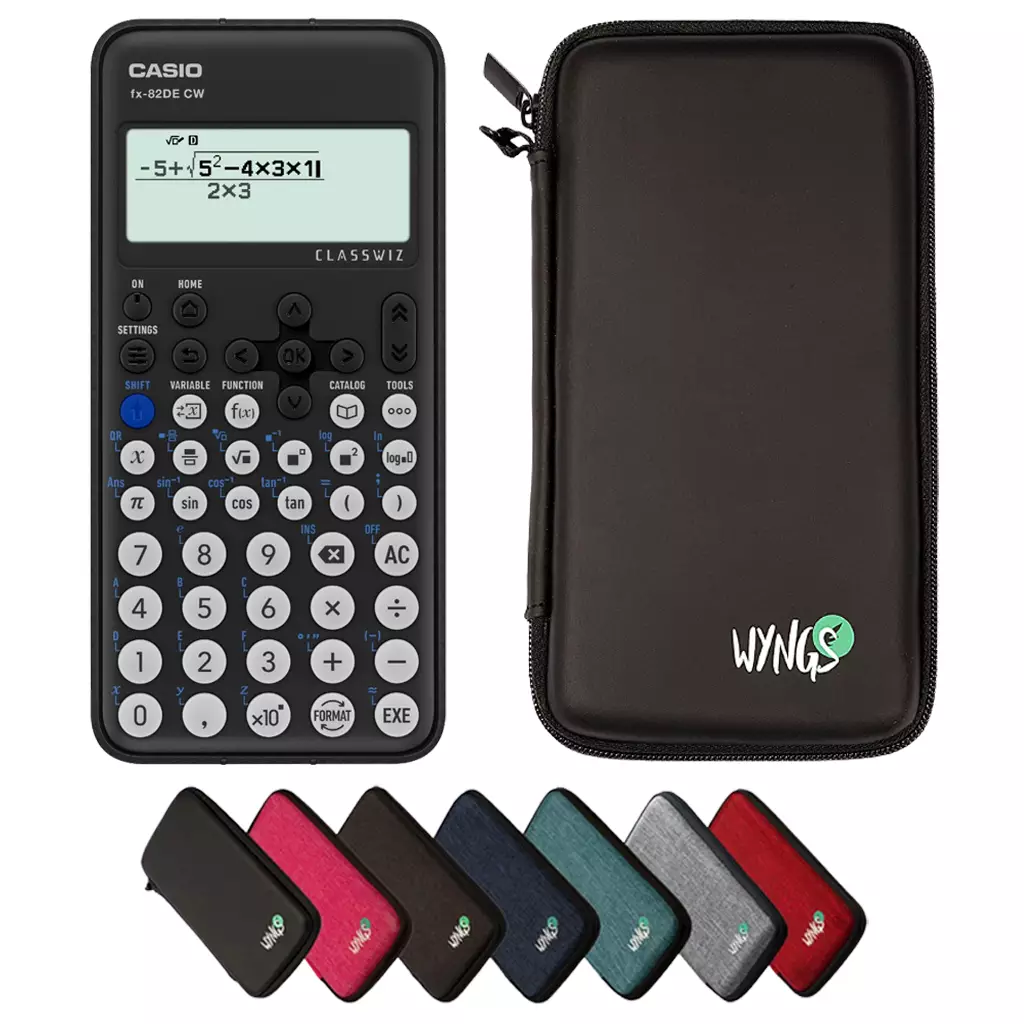 CALCUSO Basispakket met Rekenmachine Casio FX-82DE CW ClassWiz