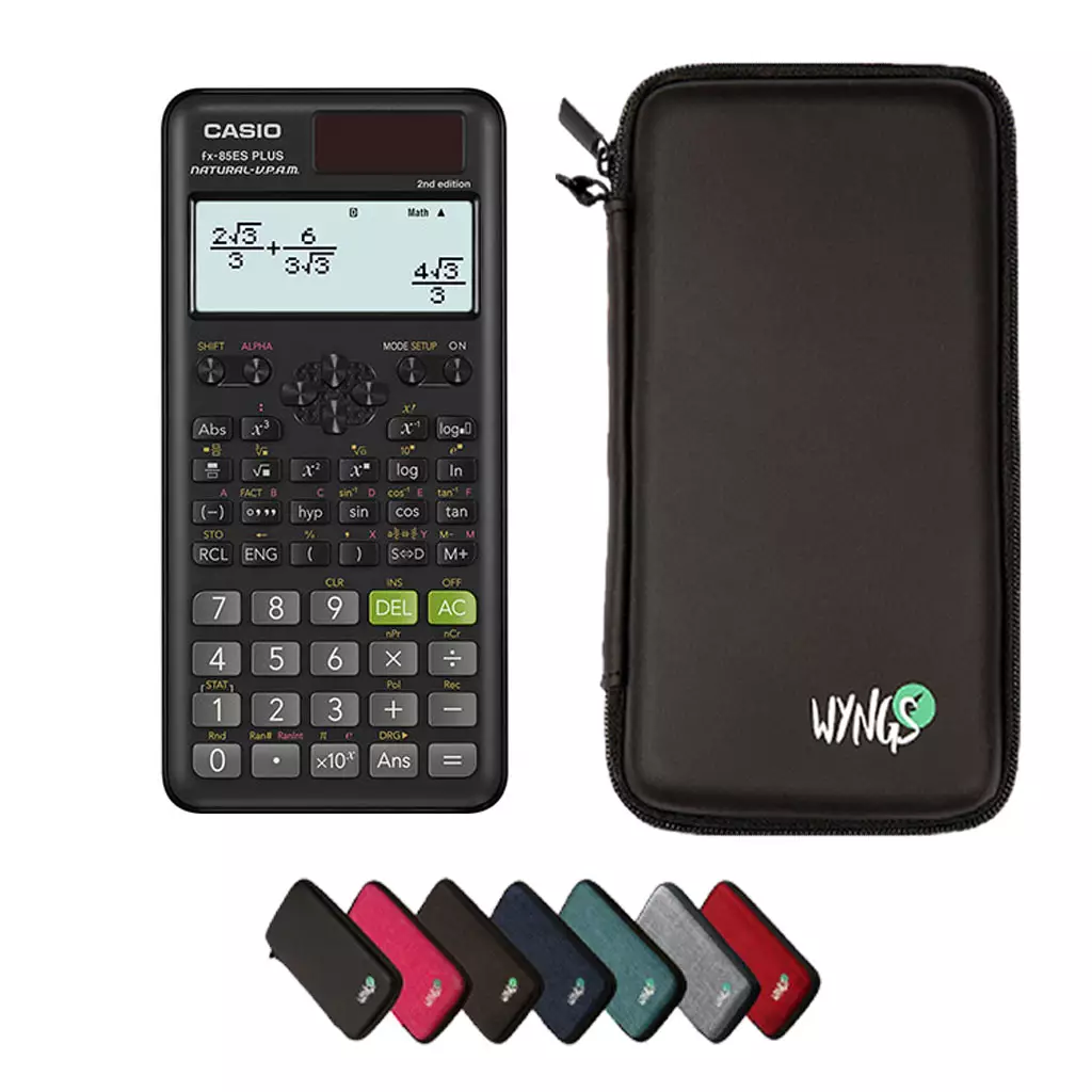 CALCUSO Sparpaket vom Taschenrechner Casio fx-85ES Plus 2nd edition