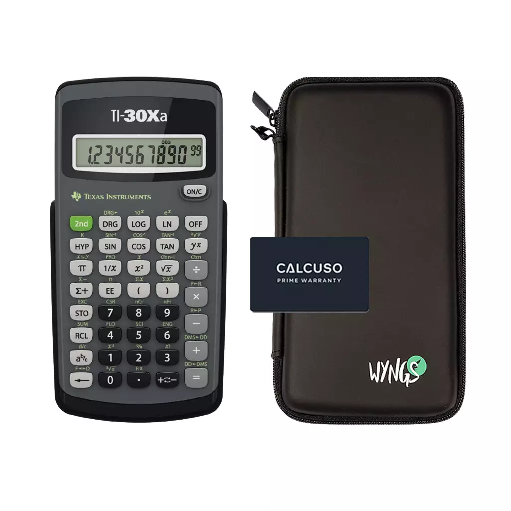 CALCUSO Sparpaket vom Taschenrechner TI-30Xa