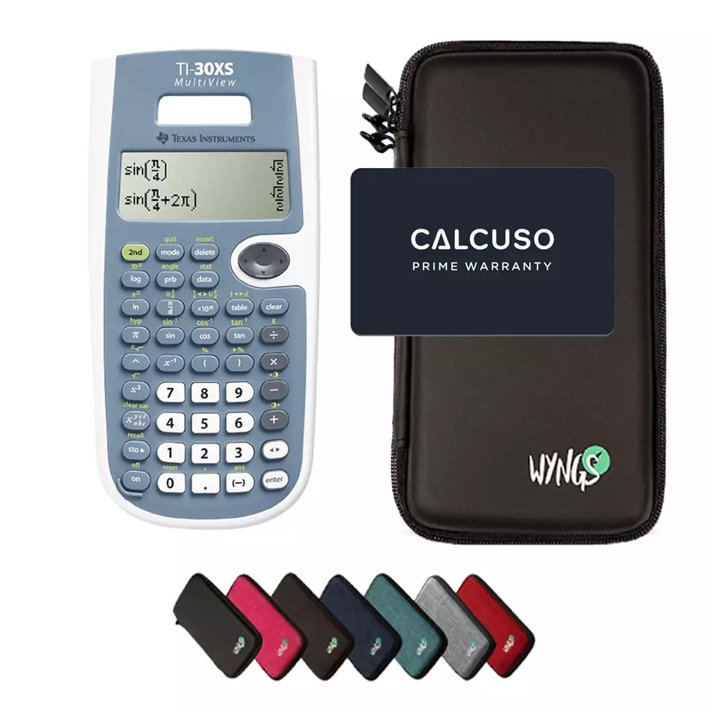 CALCUSO Sparpaket vom Taschenrechner TI-30XS MultiView