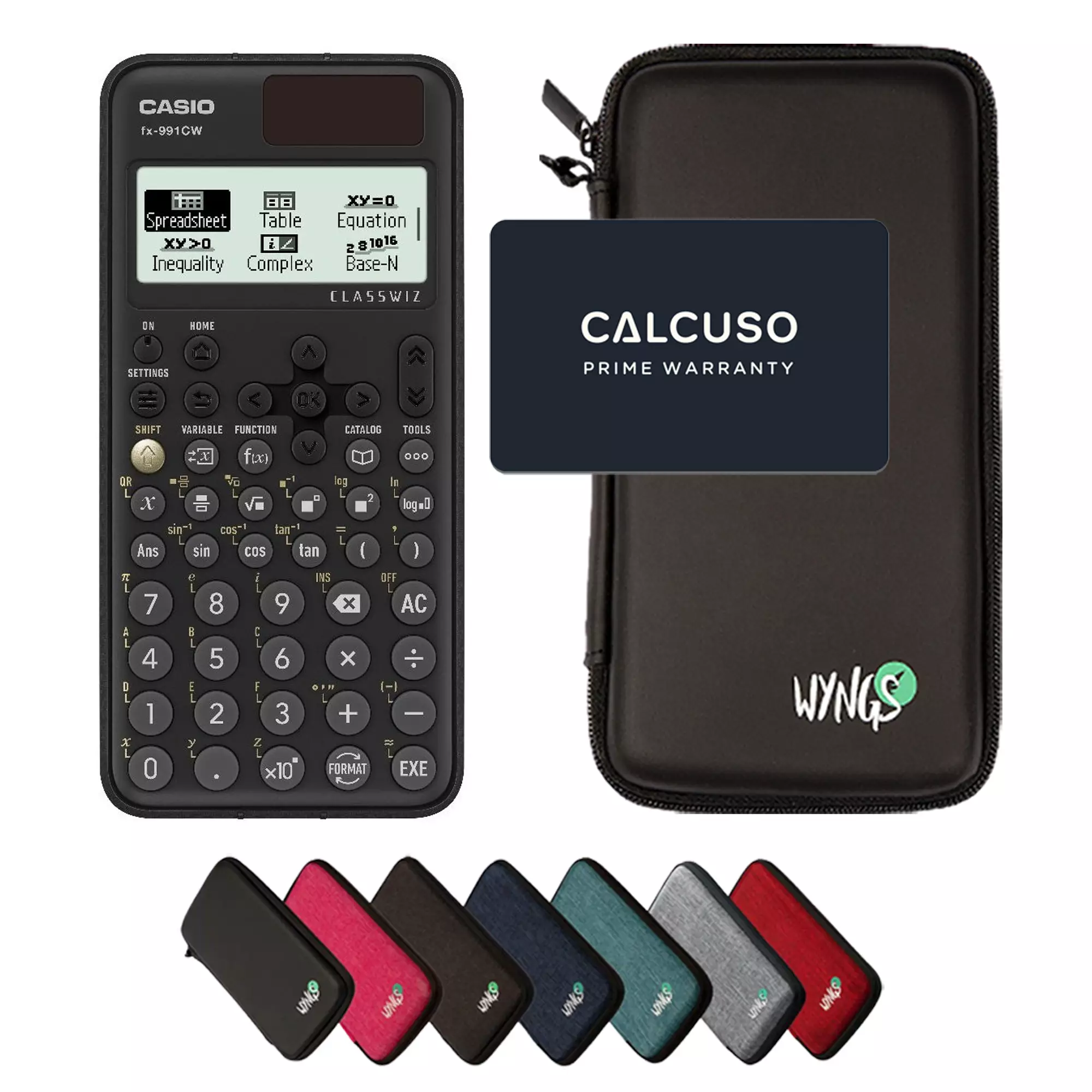 CALCUSO Sparpaket vom Taschenrechner Casio FX-991CW