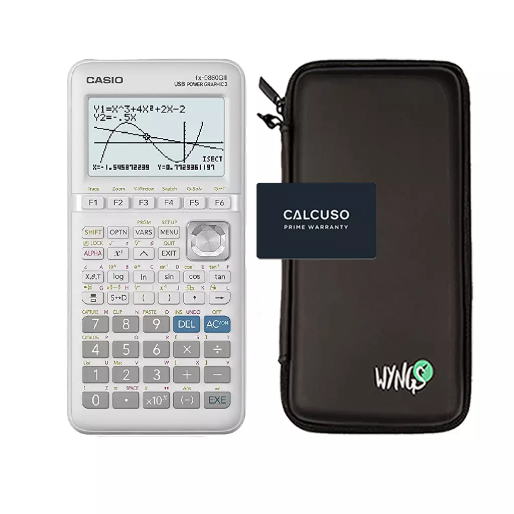CALCUSO Sparpaket mit Grafikrechner Casio FX-9860GIII