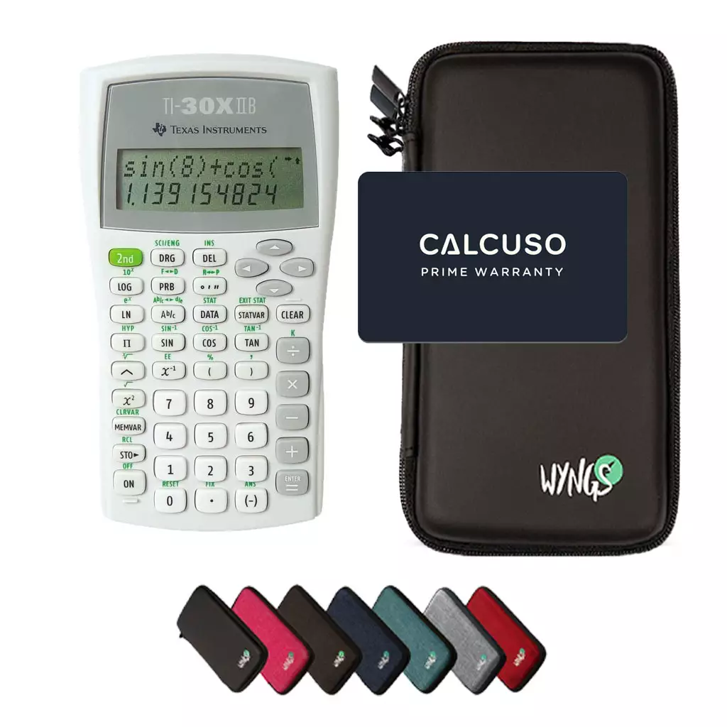 CALCUSO Sparpaket vom Taschenrechner TI-30XII