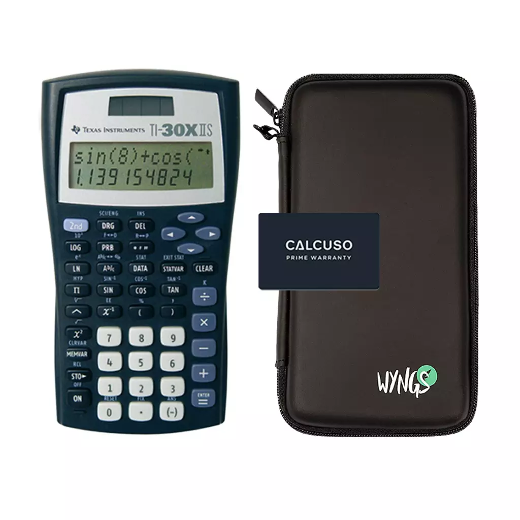 CALCUSO Sparpaket vom Taschenrechner TI-30XIIS