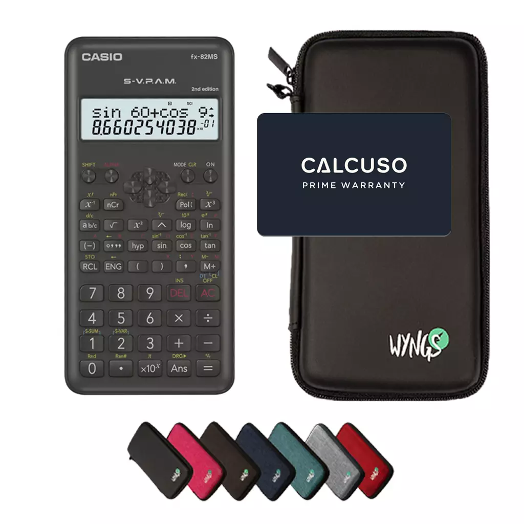 CALCUSO Basic Set with Calculator Casio fx-82 MS 2nd edition