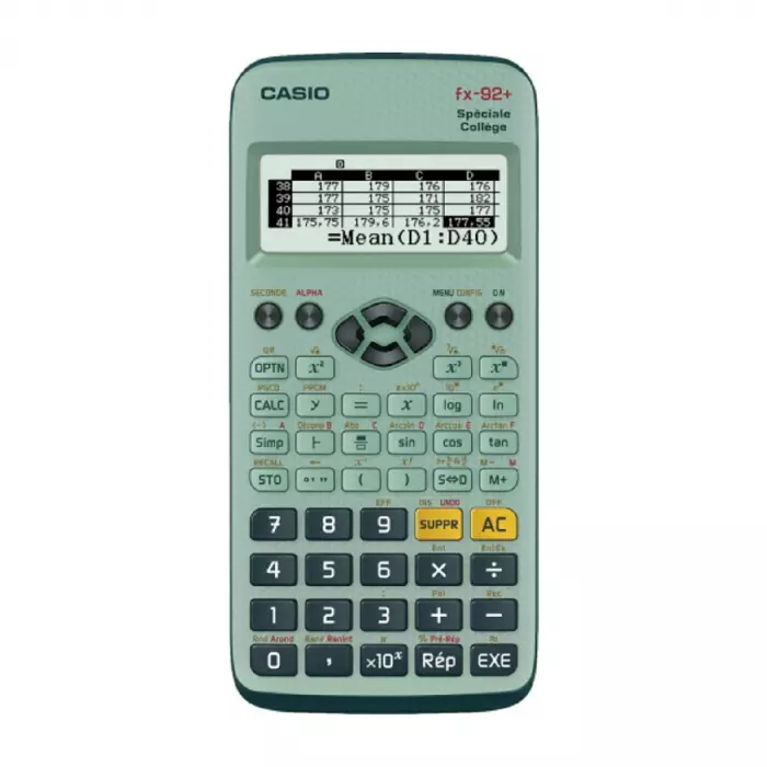 Casio FX 92+ Spéciale Collège (Amazon Listing)