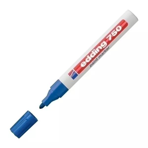 Lackmarker Edding 750, blau
