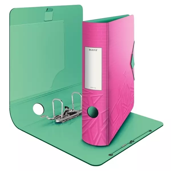Leitz Qualitäts-Ordner Urban Chic breit pink