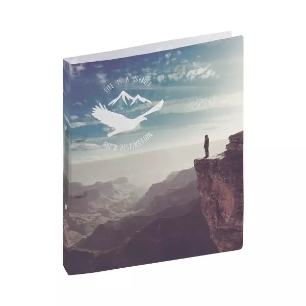 Ringbuch A4 PP 2Rg 30mm RVS Travel