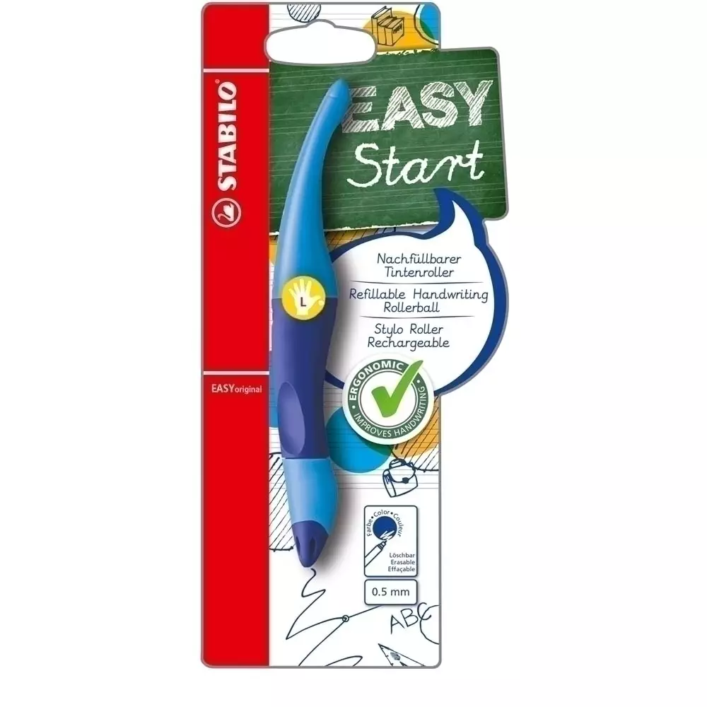STABILO EASYoriginal Start L blau und 1 refill M blau