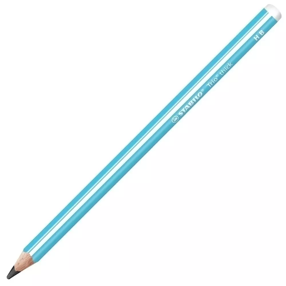 STABILO Trio dick Bleistift blau HB