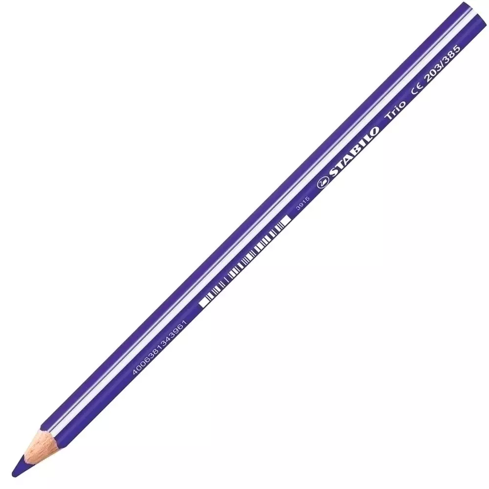 STABILO Trio Farbstift dick blauviolett