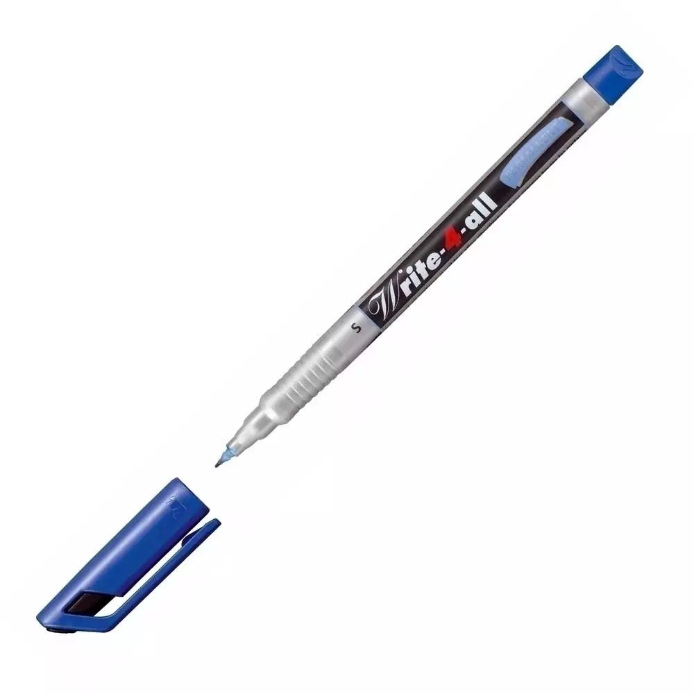 STABILO Write-4-all blau Permanent-Marker superfein