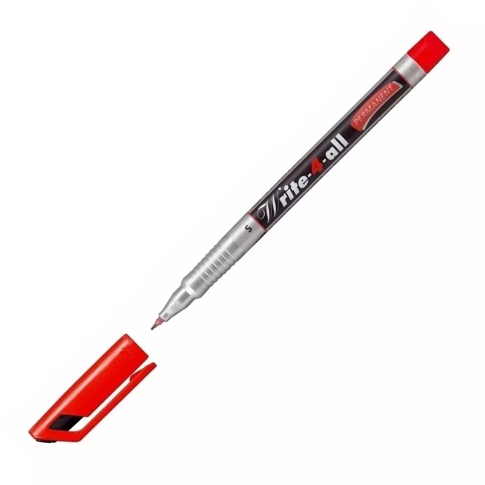 STABILO Write-4-all rot Permanent-Marker superfein