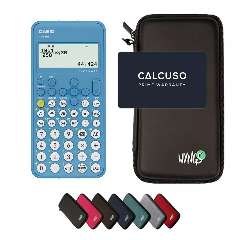 CALCUSO Basispakket met rekenmachine Casio FX-82NL