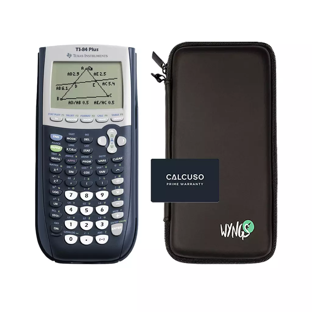 CALCUSO Sparpaket Schwarz vom Taschenrechner TI 84 Plus