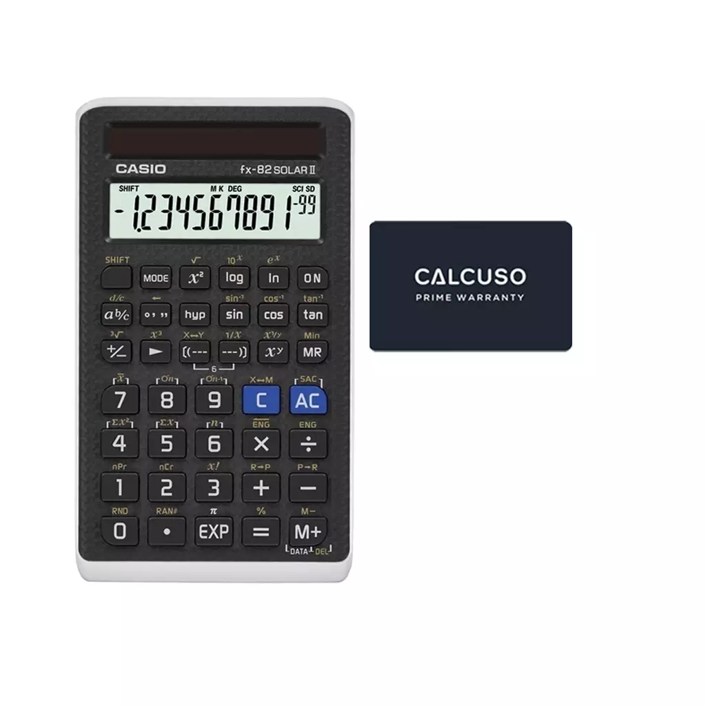 Casio FX 82 Solar II + erweiterte Garantie