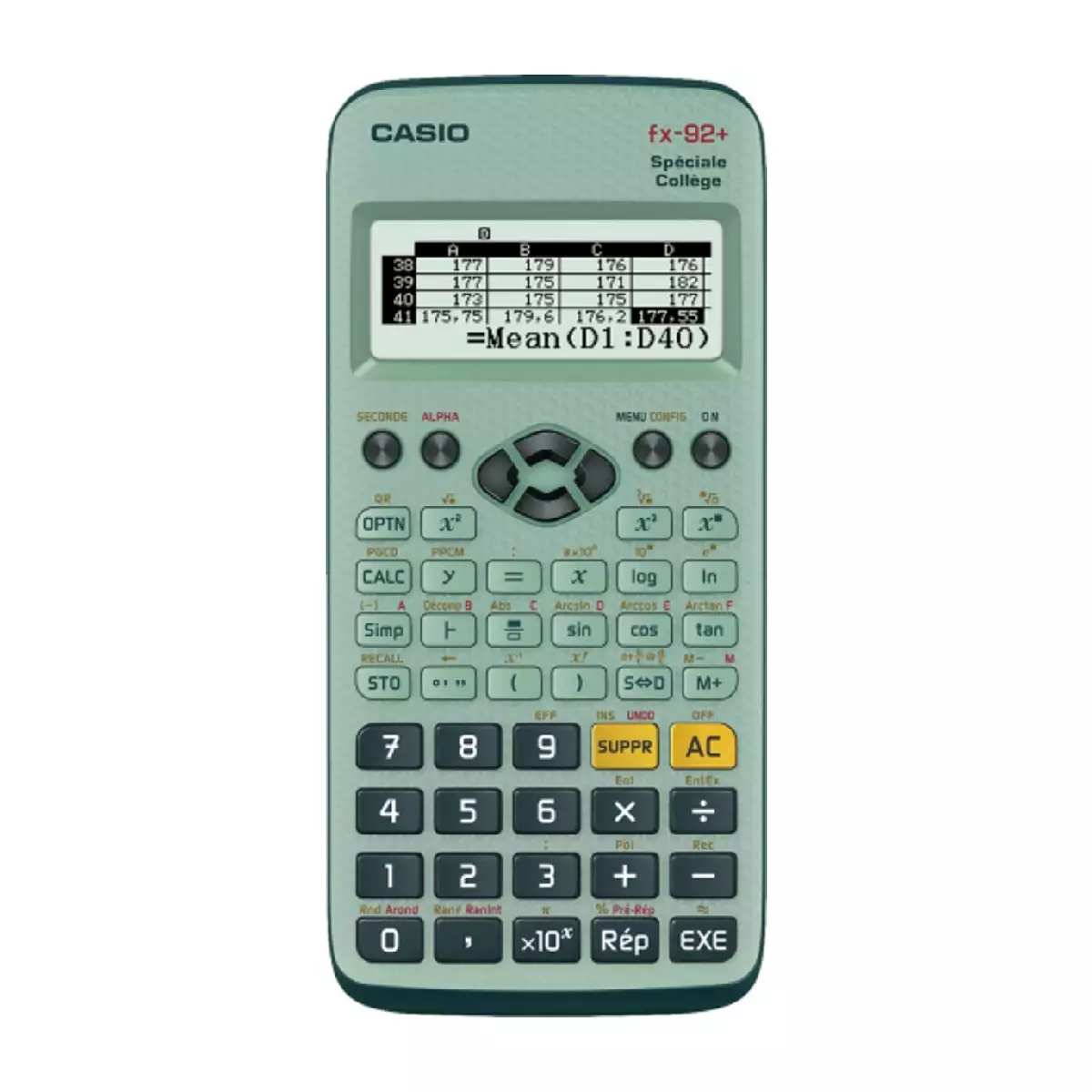 Casio FX 92+ Spéciale Collège
