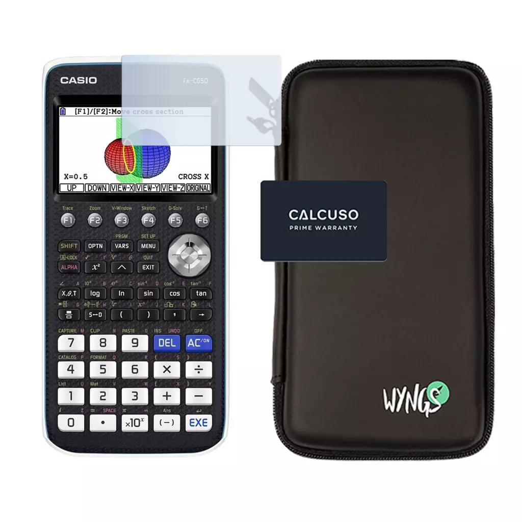 Casio FX CG 50 + Schutztasche + Schutzfolie + Garantie