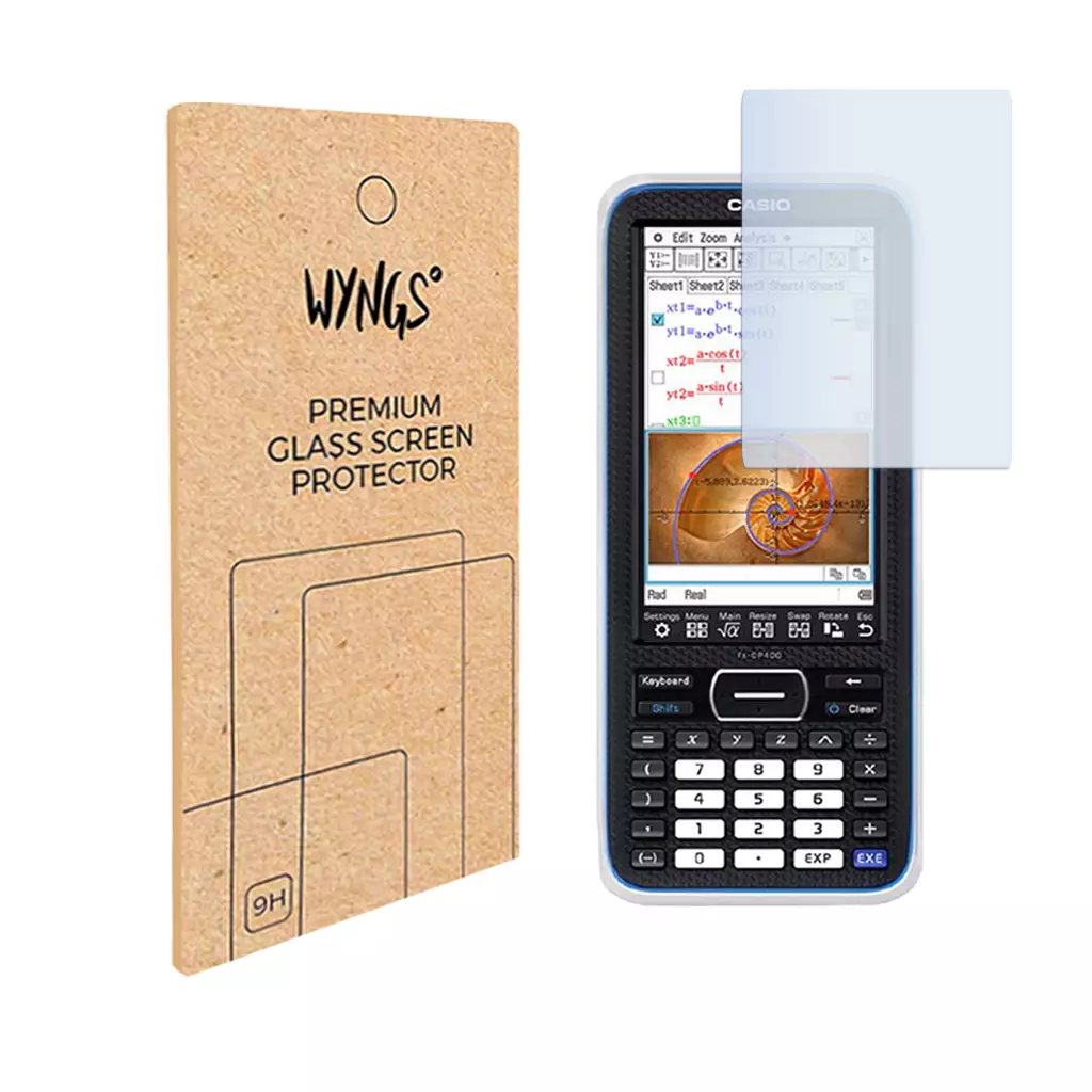 WYNGS Film Protecteur pour Casio Classpad II (FX-CP400)