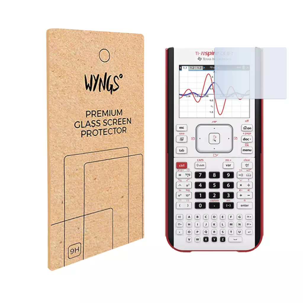 WYNGS Pellicola Protettiva per TI Nspire CX II-T