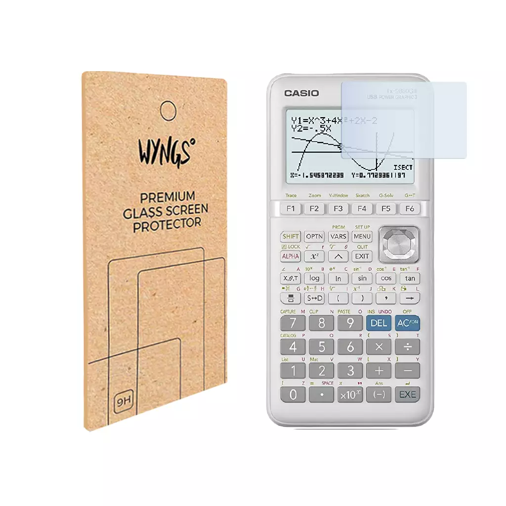 WYNGS Pellicola Protettiva per Casio FX 9860 GIII
