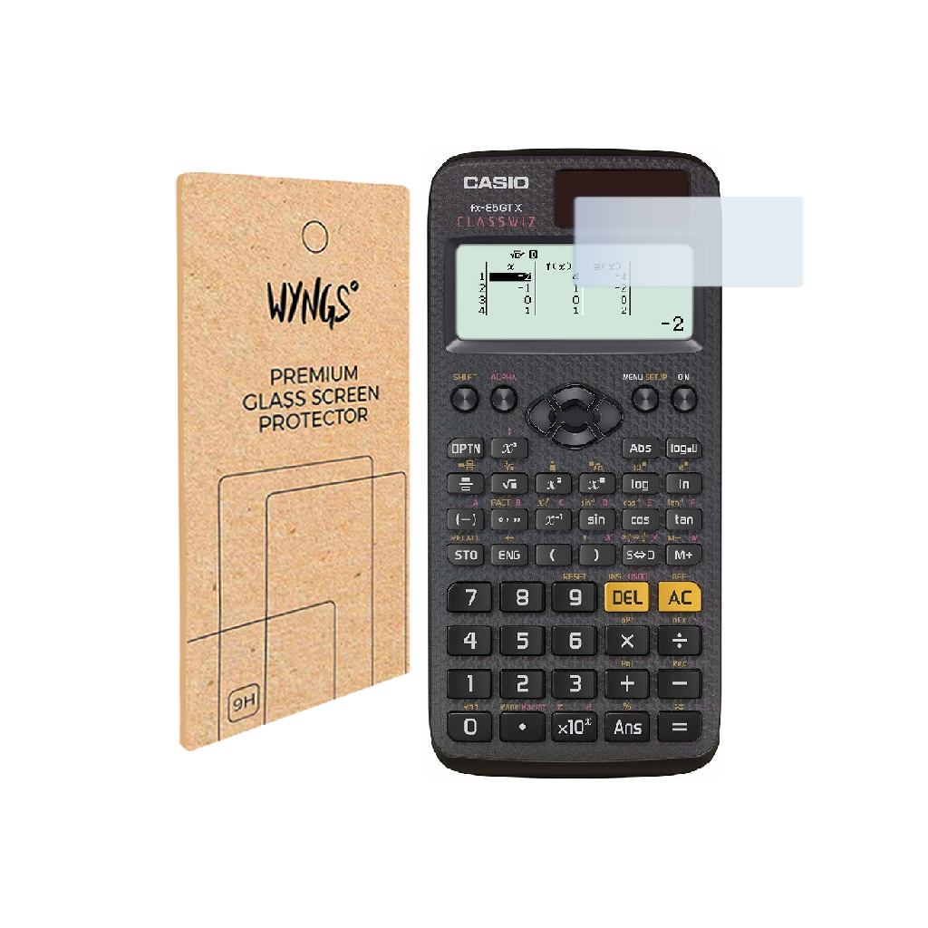 WYNGS Schermfolie voor Casio FX-85GT X