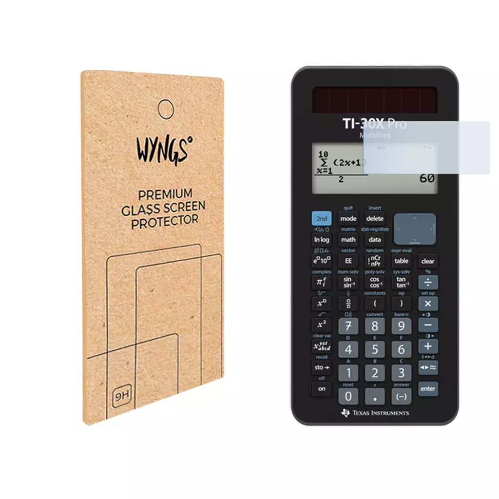 WYNGS Schermfolie voor TI-30X Pro MathPrint