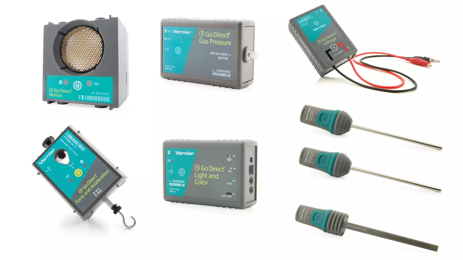 Vernier Go Direct Exploring Physical Science Package (GDP-MS-PS)
