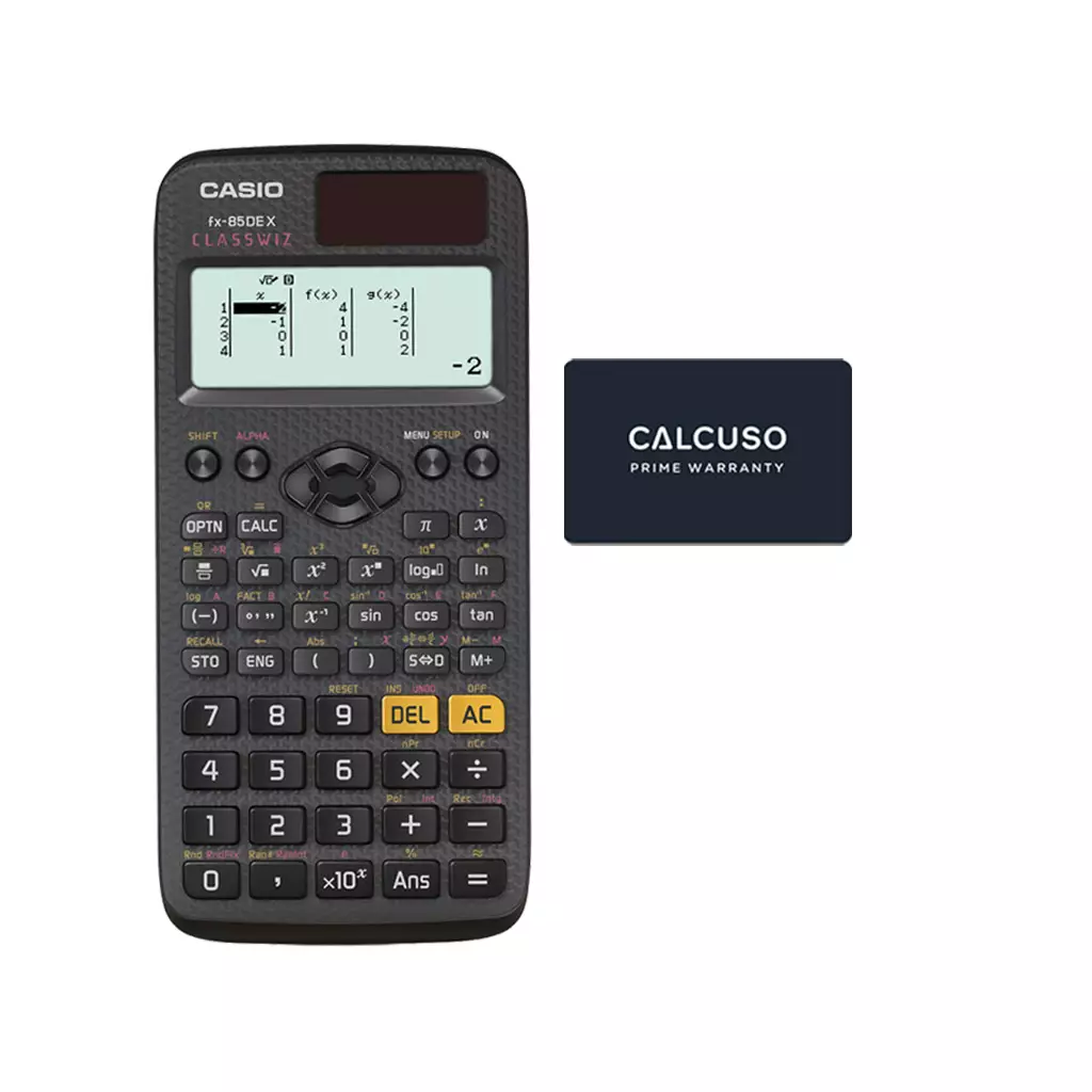 Casio FX 85 DE X + erweiterte Garantie