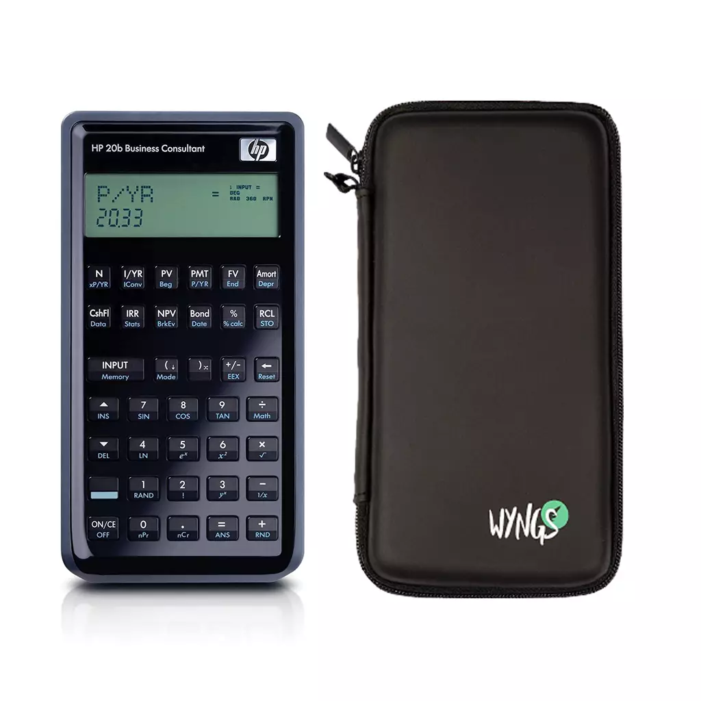 HP 20 B + Schutztasche von WYNGS