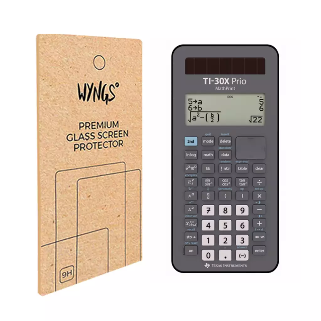 WYNGS Schermfolie voor TI-30X Prio MathPrint