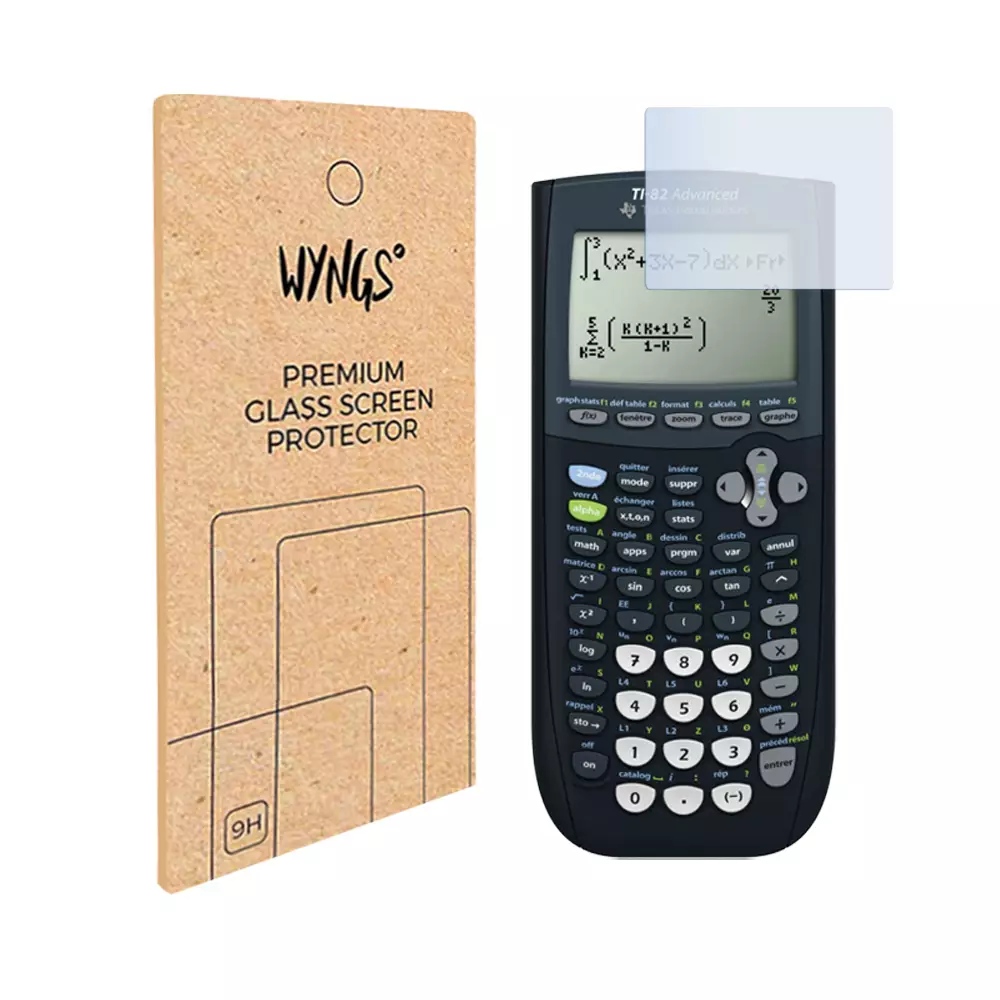 WYNGS Film Protecteur pour TI 82 Advanced