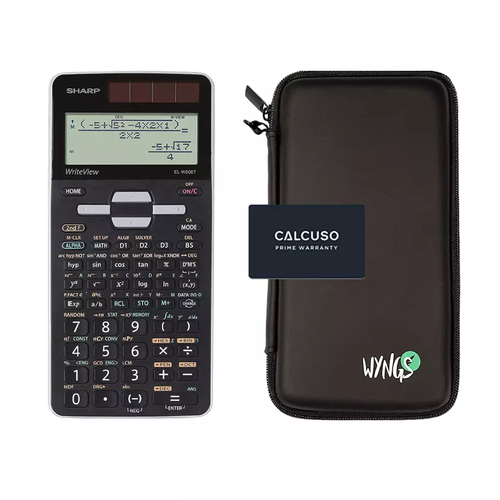Sharp EL-W506T + erweiterte Garantie + Schutztasche