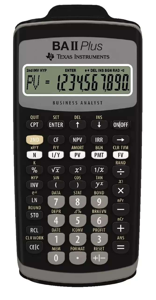 TI-BA II Plus (Amazon Listing)