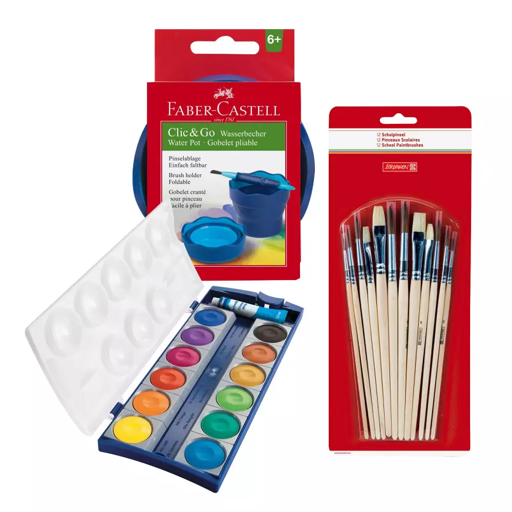 Pelikan Malkasten-Set Basic (3-Teilig)