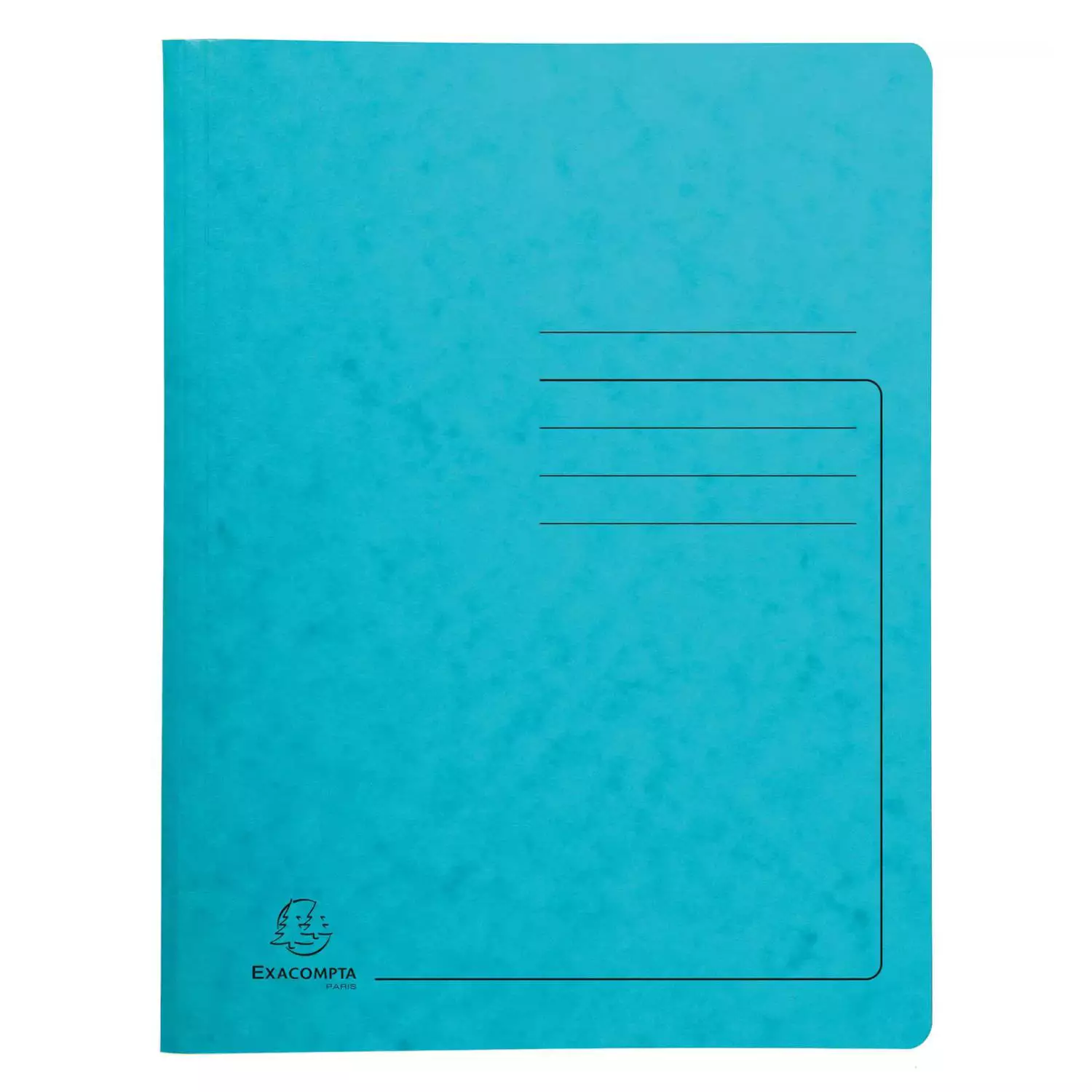Exacompta Spiralhefter Pappe, hellblau