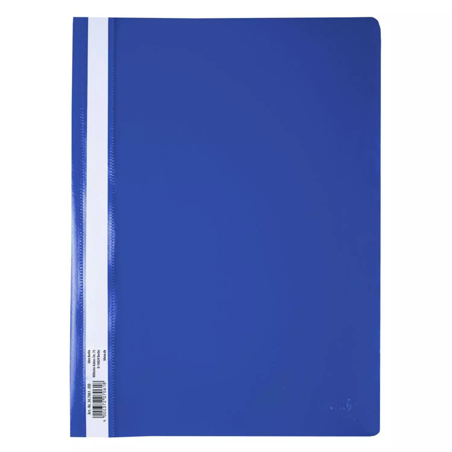 Idena Kunststoff Schnellhefter blau