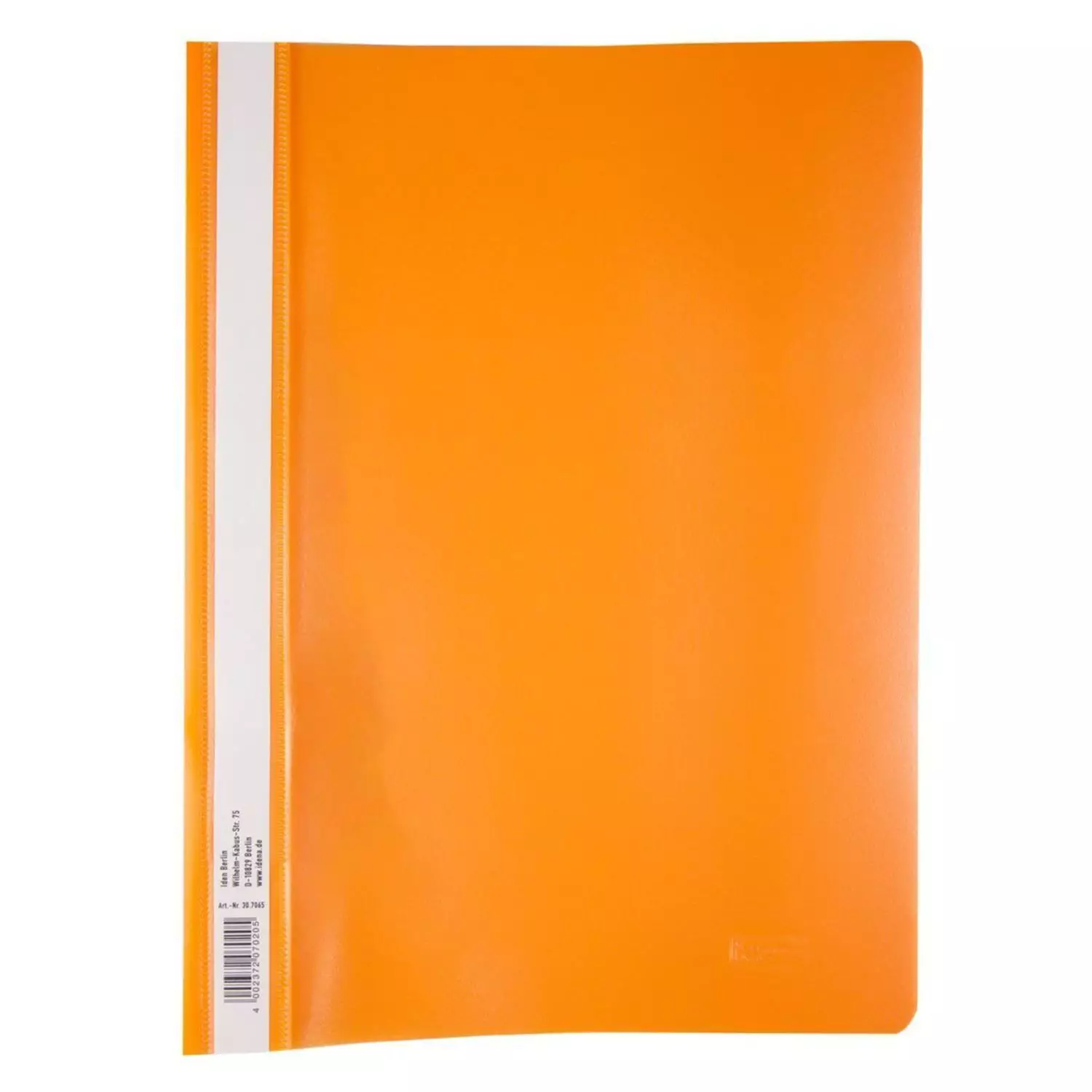 Idena Kunststoff Schnellhefter orange
