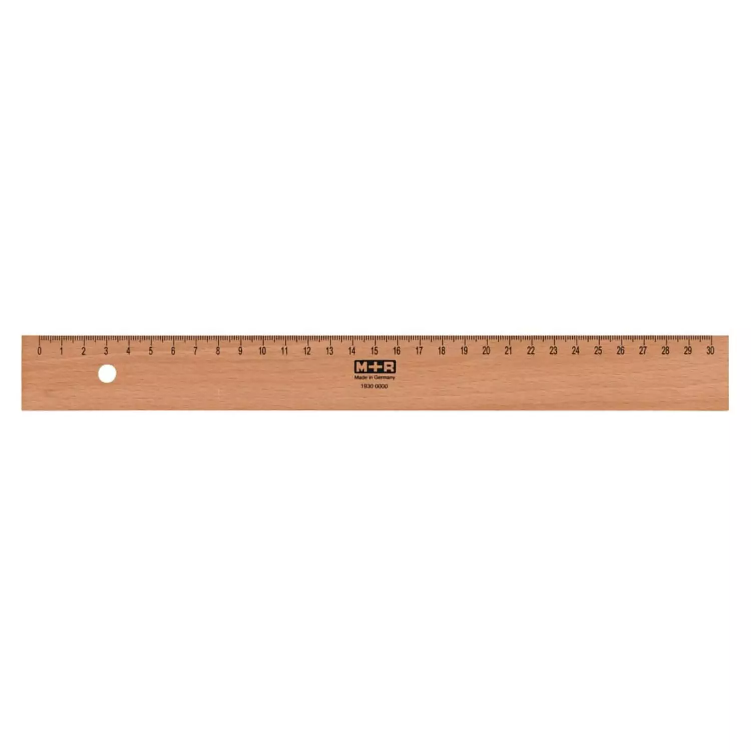 Möbius+Ruppert Langes Holzlineal, 30 cm