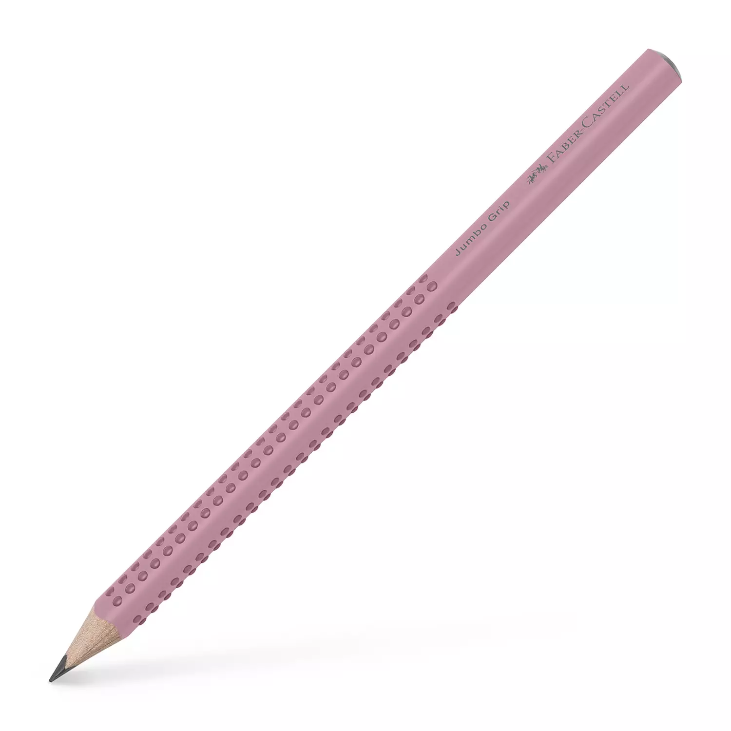 Faber-Castell Schreiblernbleistift Jumbo Grip, Härte B, Rose shadows