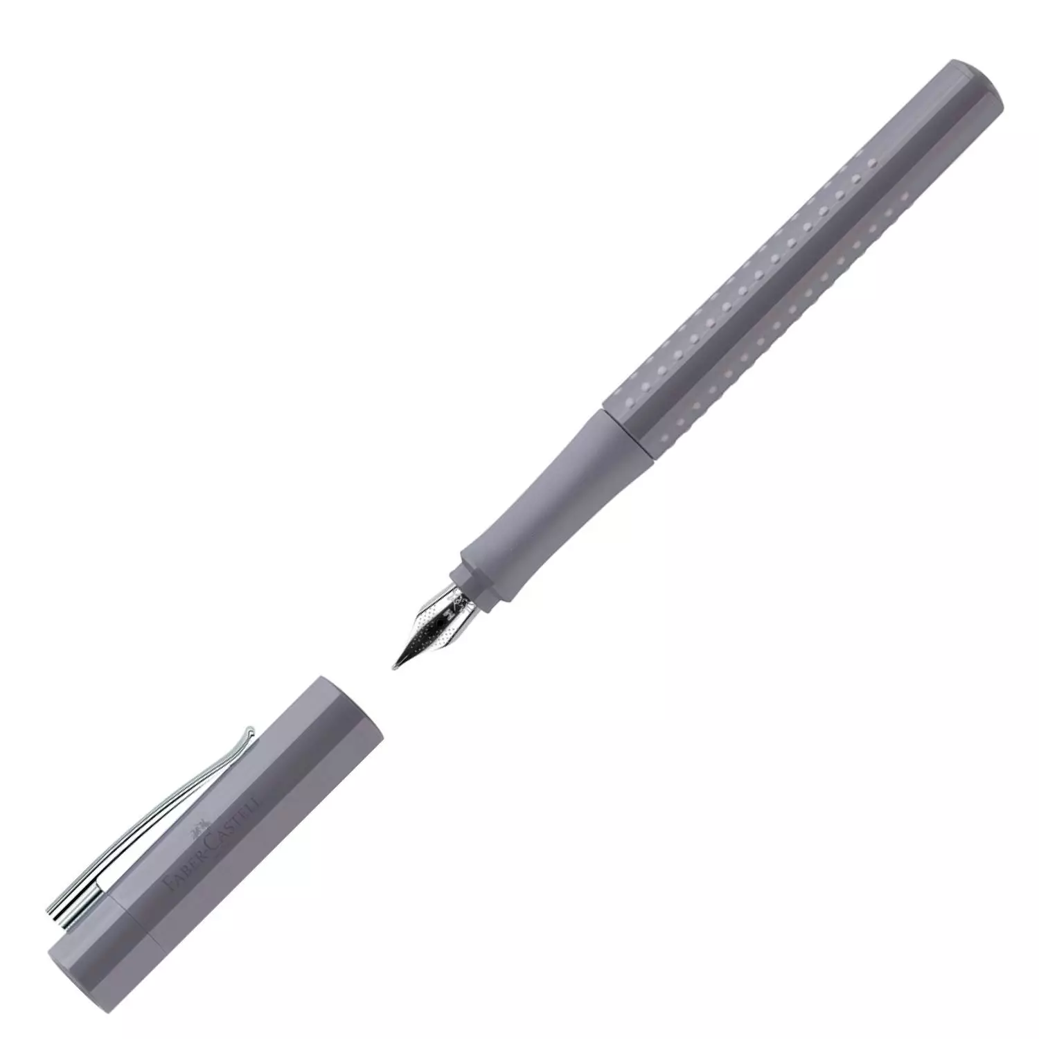 Faber-Castell Füller Grip Harmony, dapple grey, M-Feder