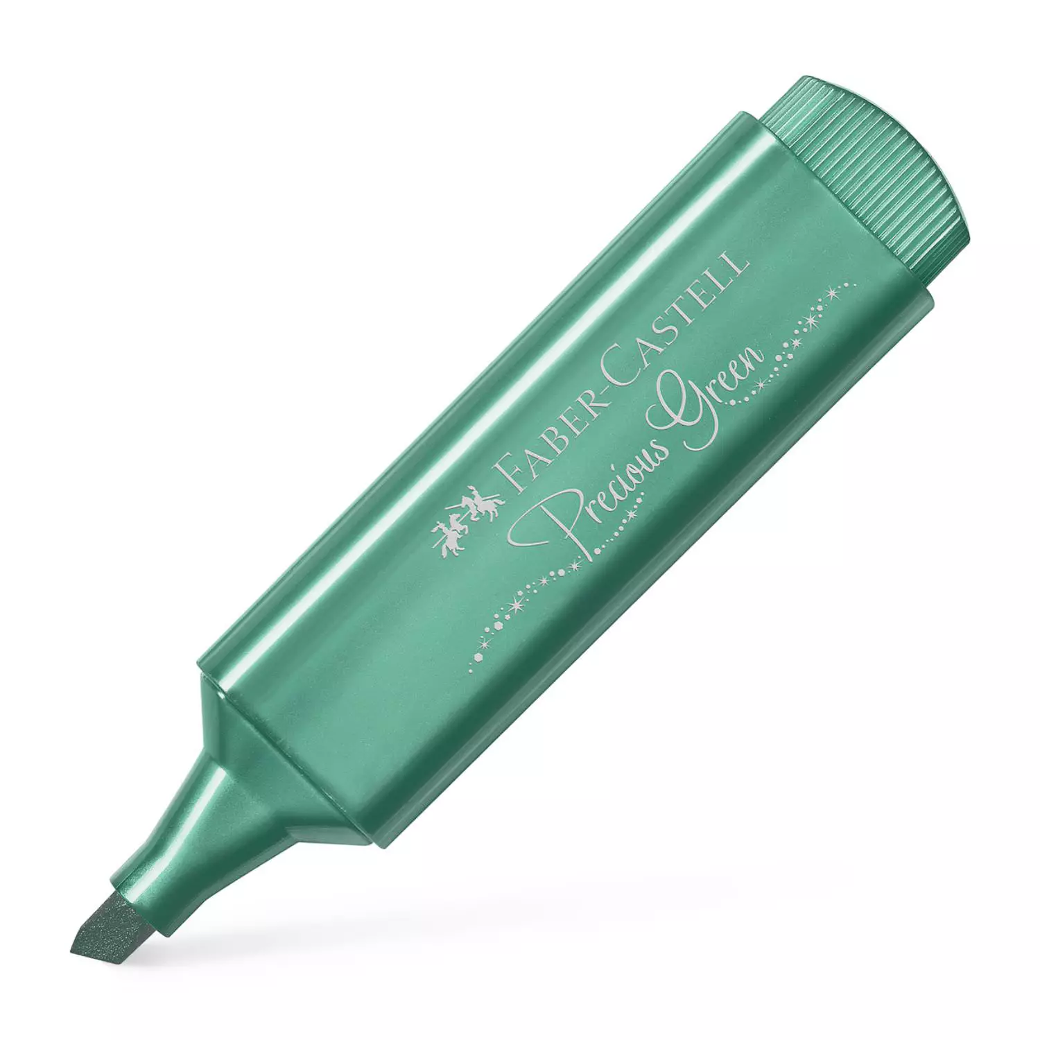 Faber-Castell Metallic Textmarker, precious green