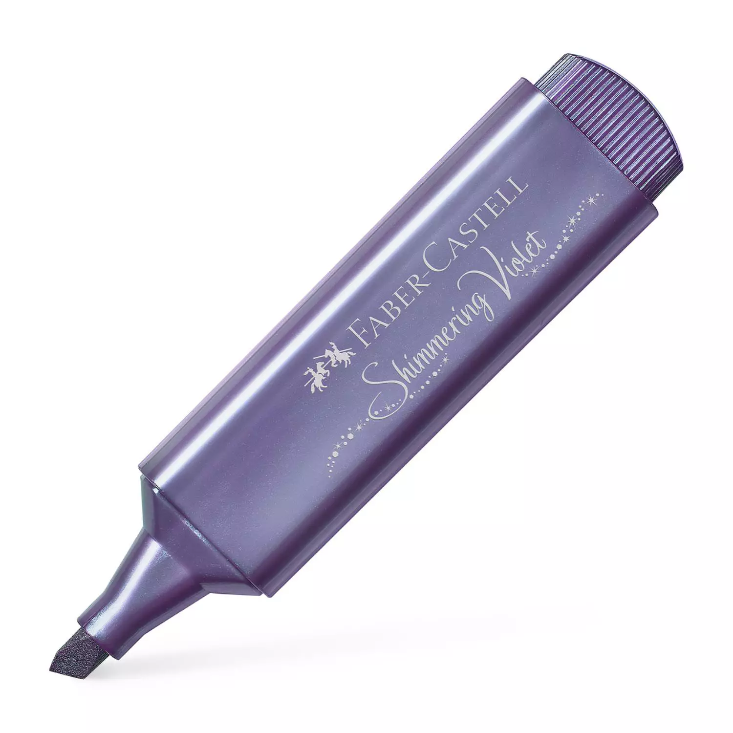 Faber-Castell Metallic Textmarker, shimmering violet