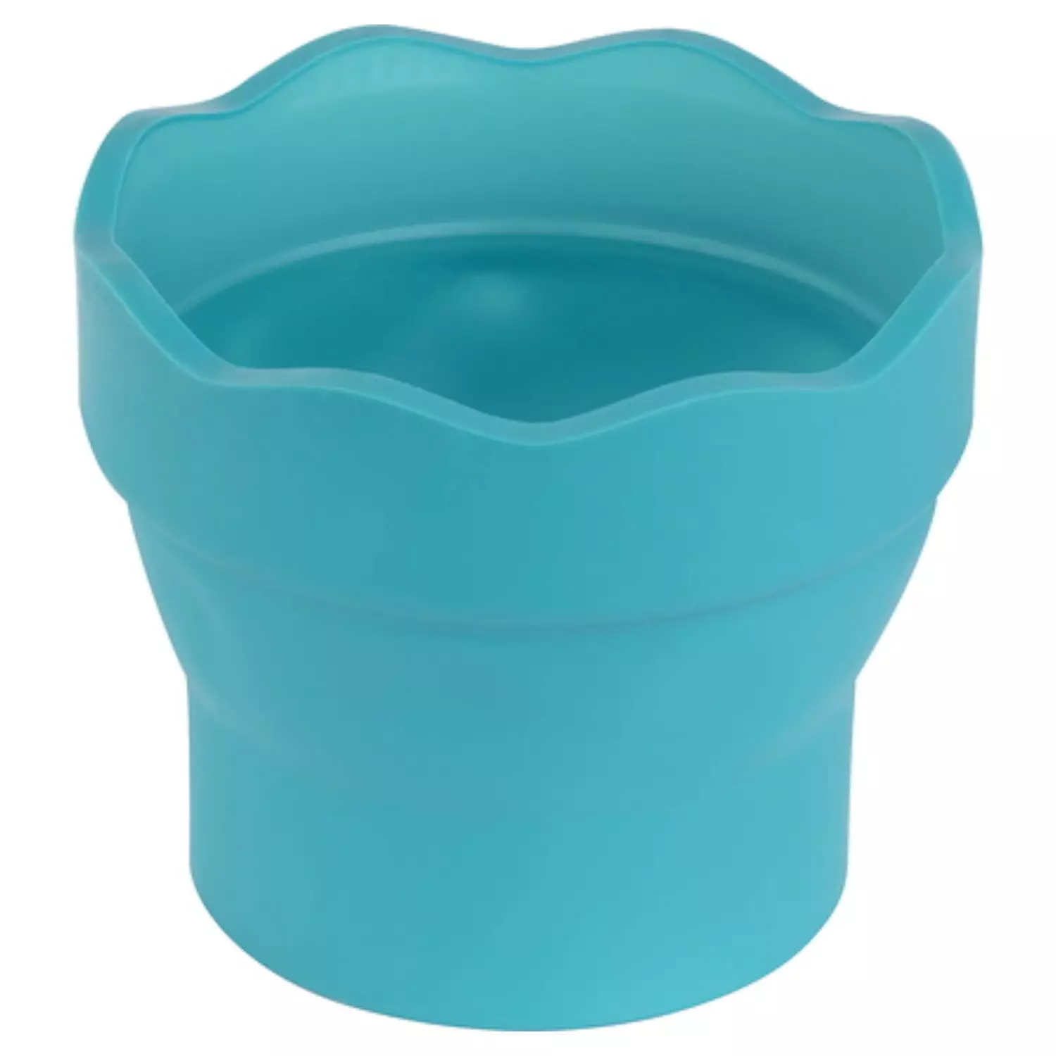 Faber-Castell Wasserbecher Clic&Go, Türkis