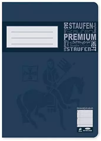 Staufen Premium Hausaufgabenheft PREMIUM Academy - A5, 90 g/qm, 48 Blatt