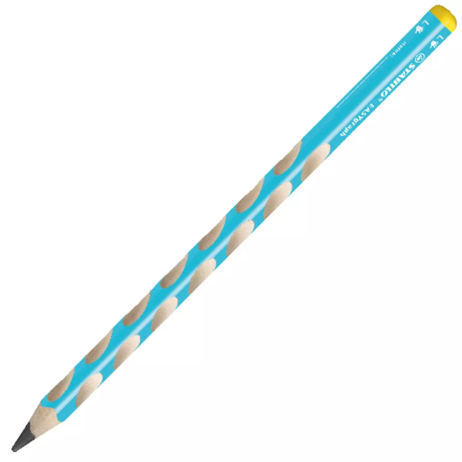 Stabilo Weicher Bleistift Easygraph 2B links, blau