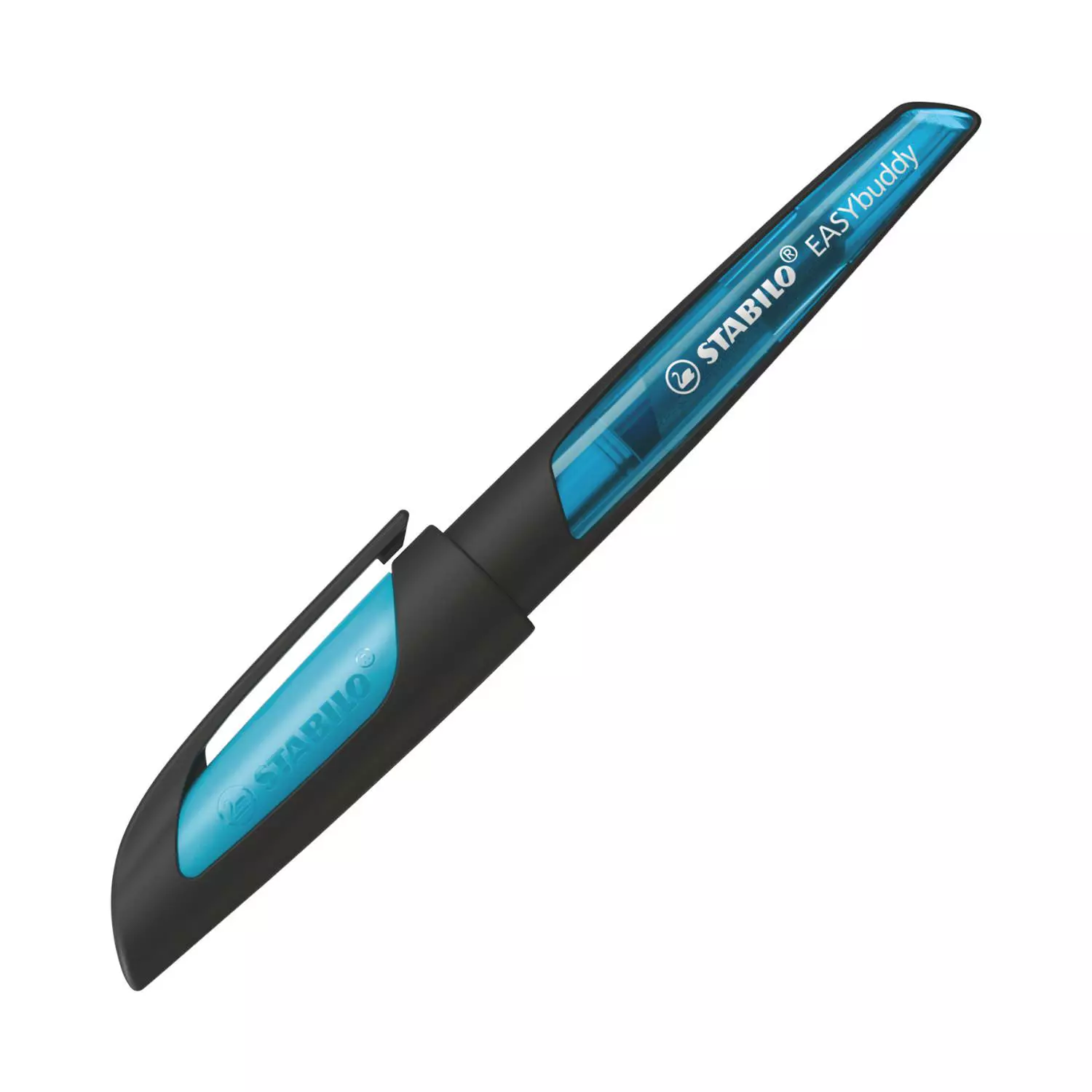 Stabilo Füller EASYbuddy Feder LH, Schwarz/Hellblau